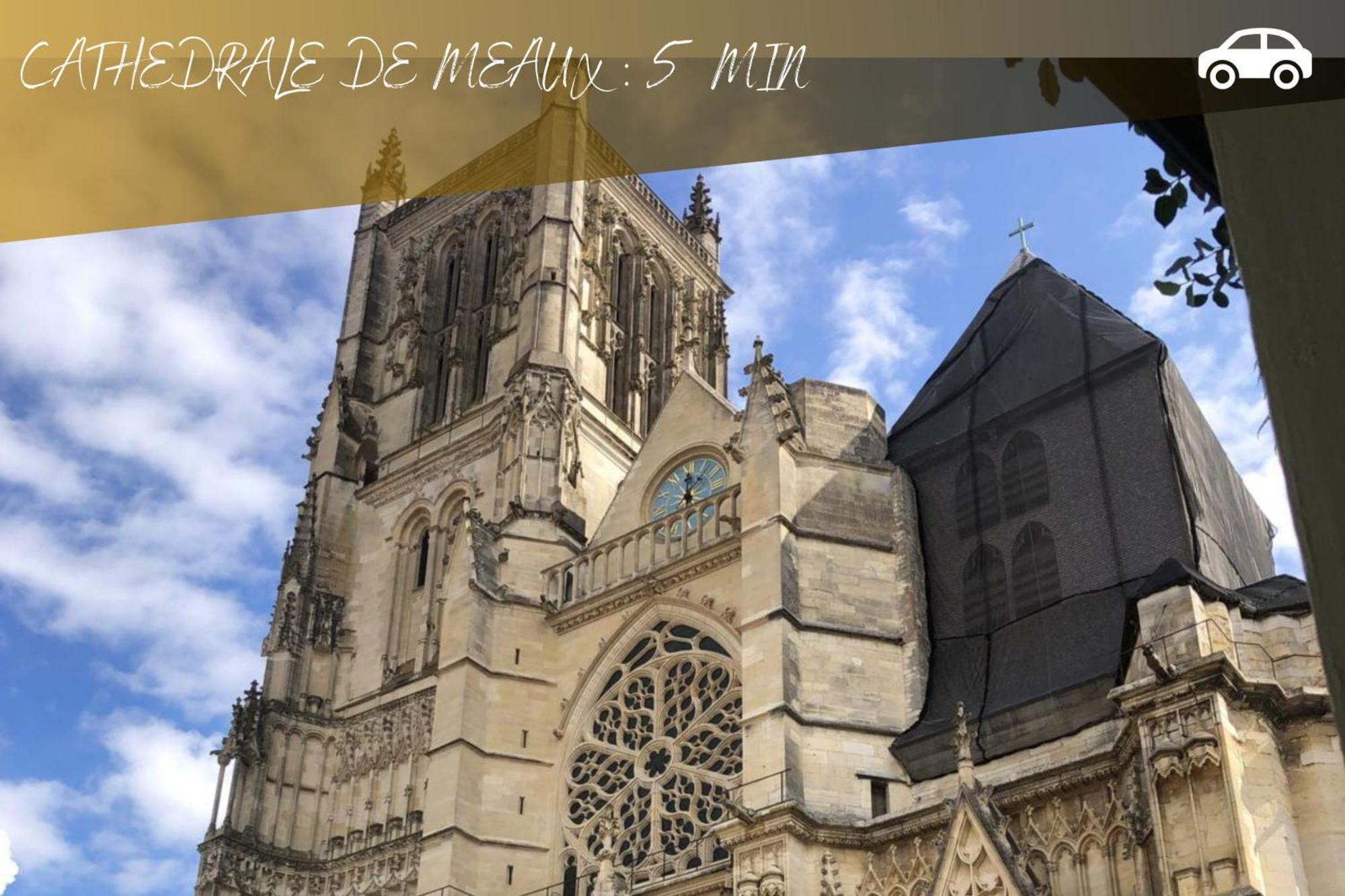 Le 7 - Appartement Cosy - Disney 20 Min Meaux Εξωτερικό φωτογραφία